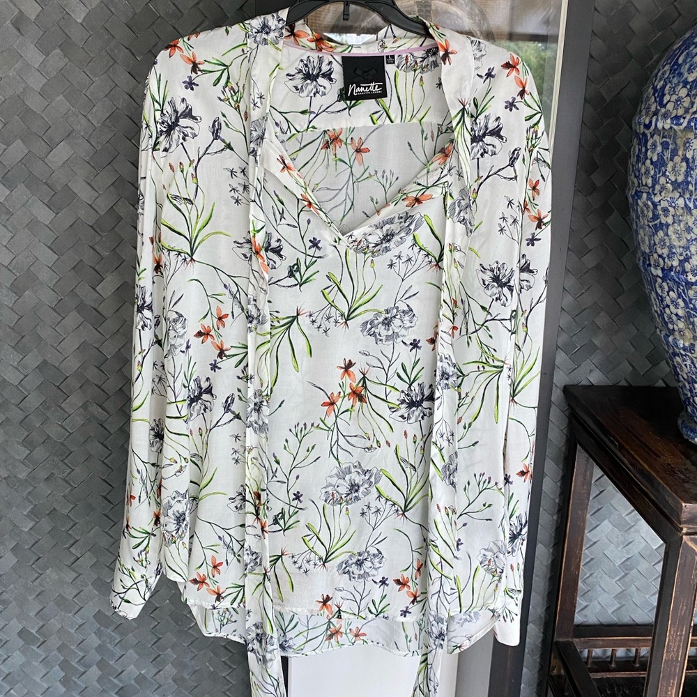 Nanette Lepore Floral Blouse